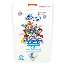 Premium duo-caps hypoallergen kapsułki do prania tkanin dla dzieci sensitive color 18szt