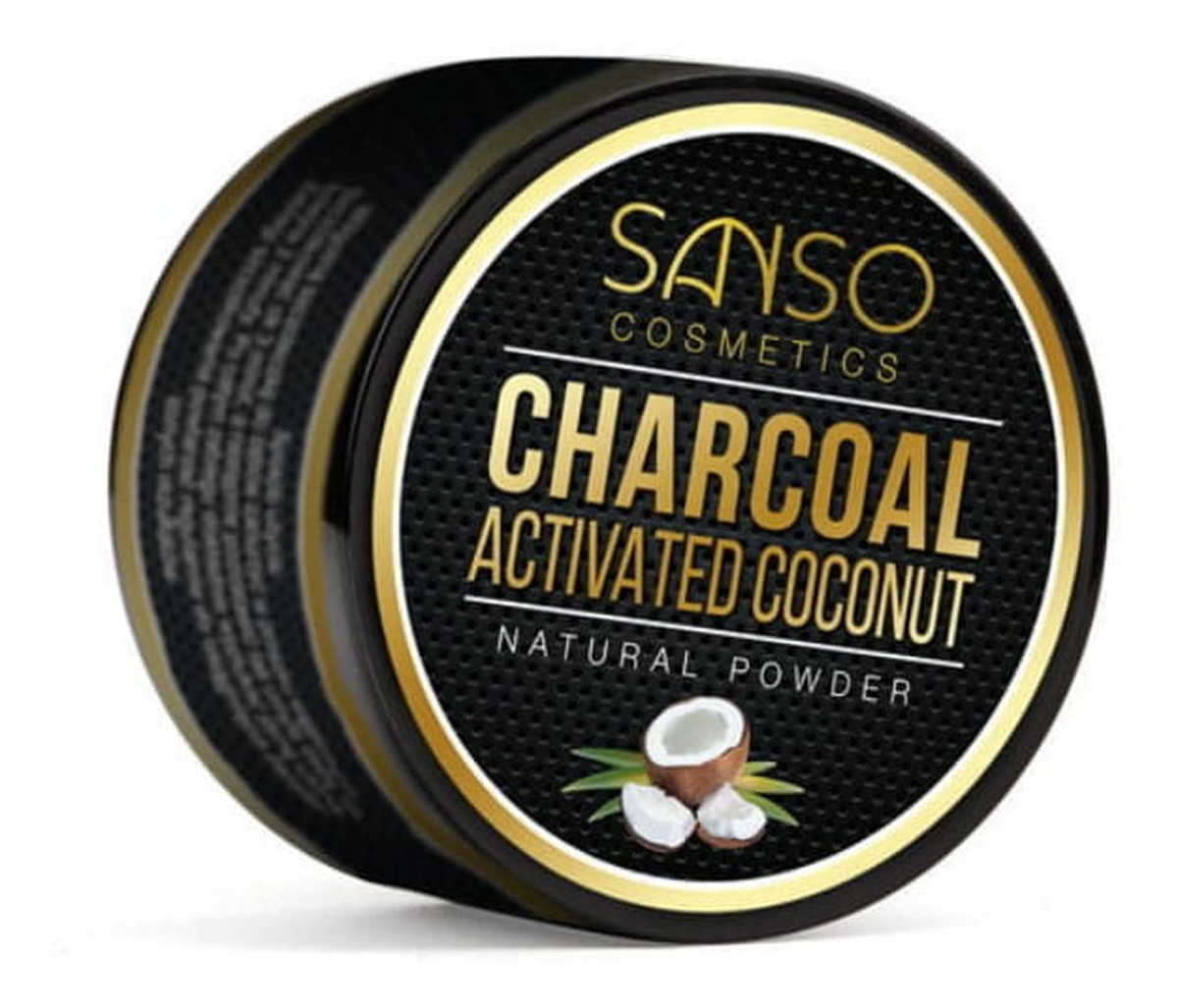 Kokosowy proszek do wybielania zębów z Aktywnym Węglem