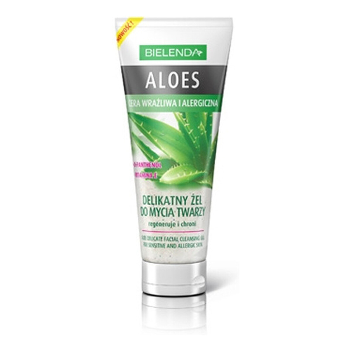 Bielenda Aloes Żel Delikatny Do Mycia Twarzy 150ml