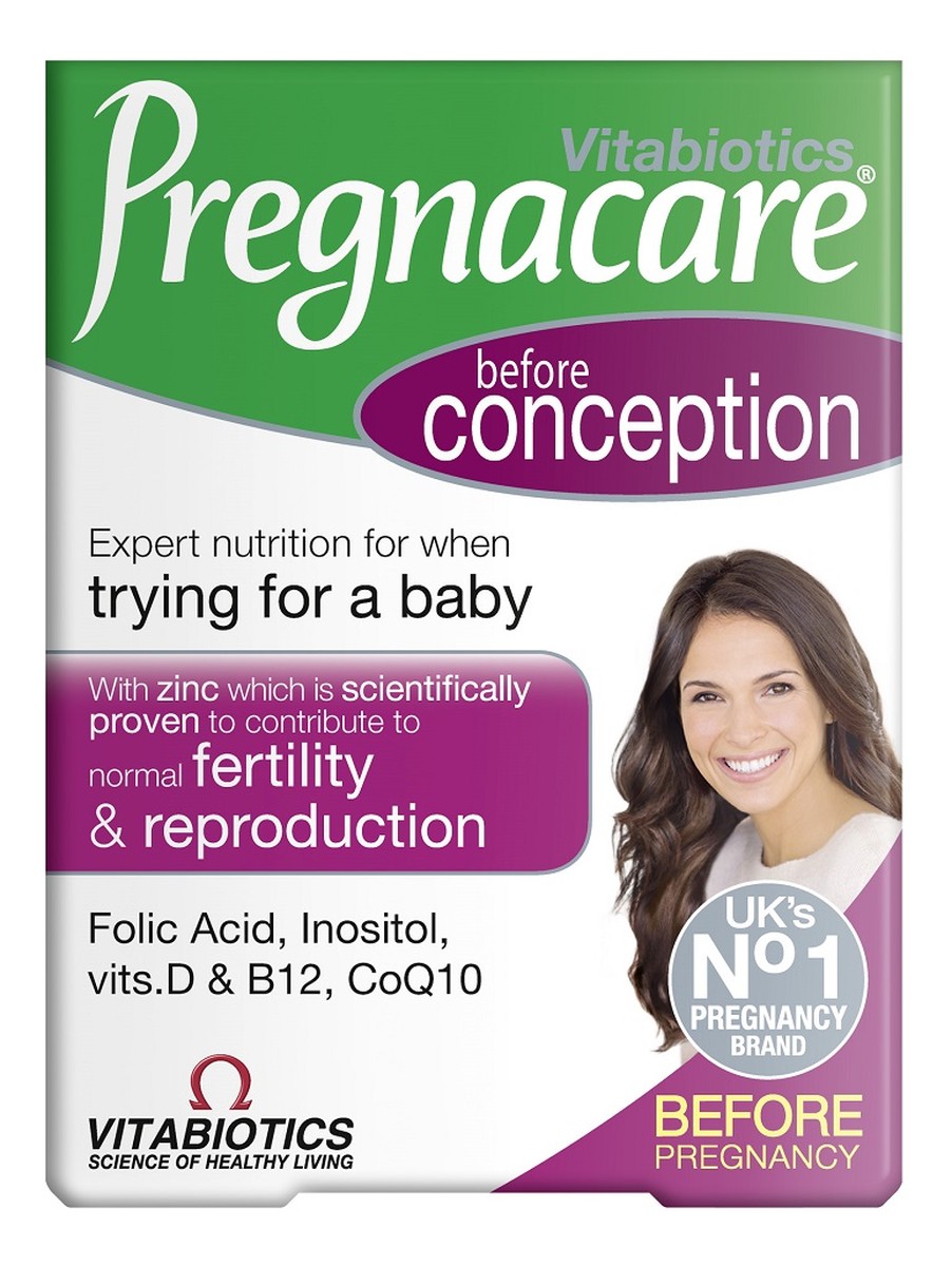 Pregnacare before conception suplement diety dla kobiet przed poczęciem dziecka 30 tabletek