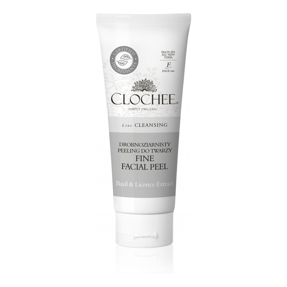 Clochee Drobnoziarnisty peeling do twarzy 100ml