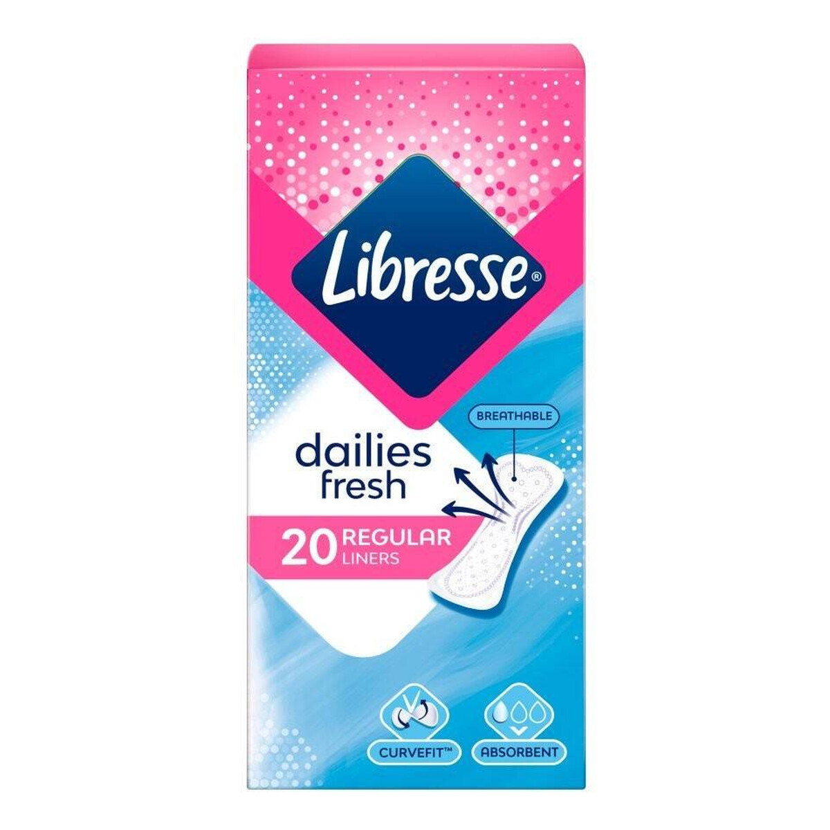 Libresse Normal Wkładki higieniczne 20 sztuk