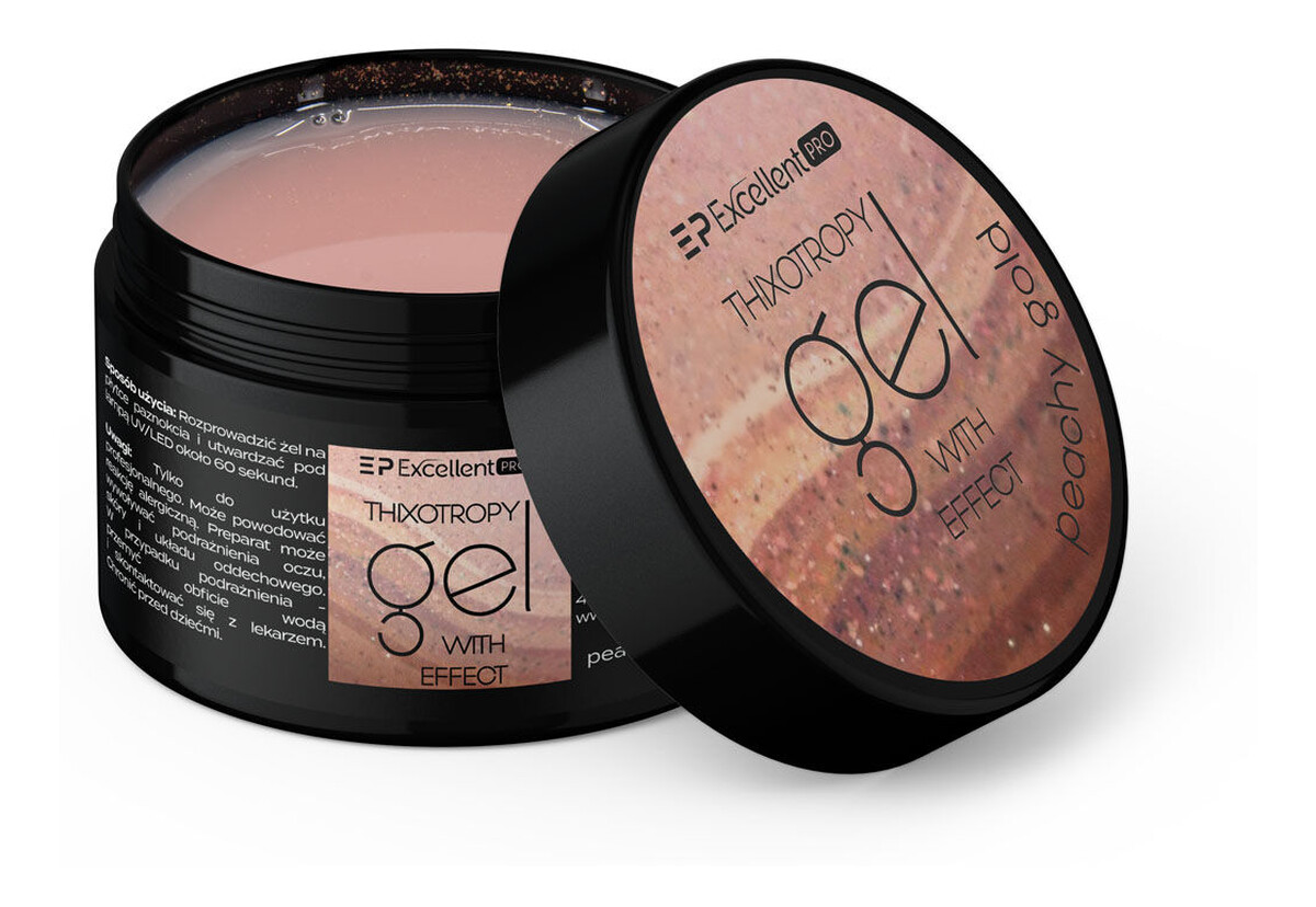 Żel budujący peachy gold