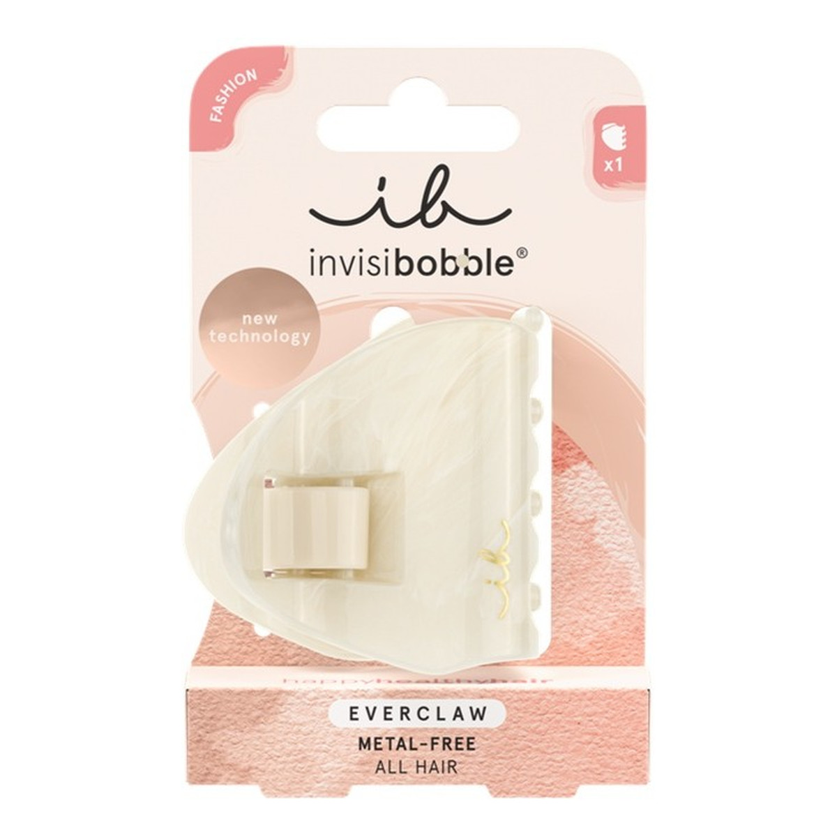 Invisibobble Everclaw Fashion klamra do włosów Evershine M 1szt.