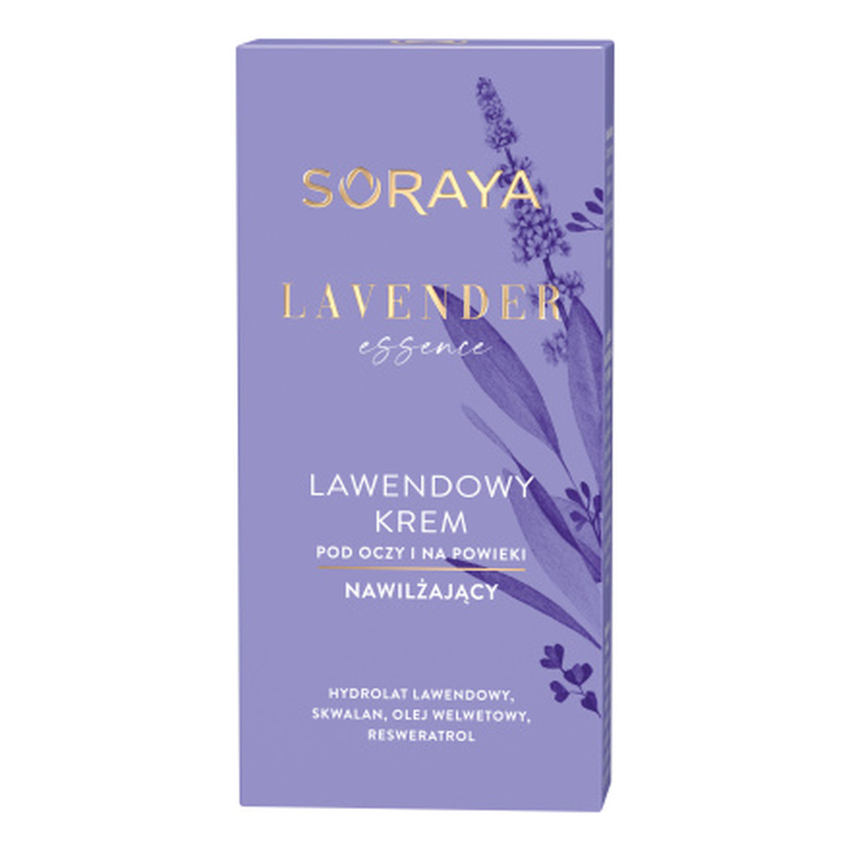 Soraya Lavender Essence Lawendowy krem nawilżający pod oczy i na powieki 15ml