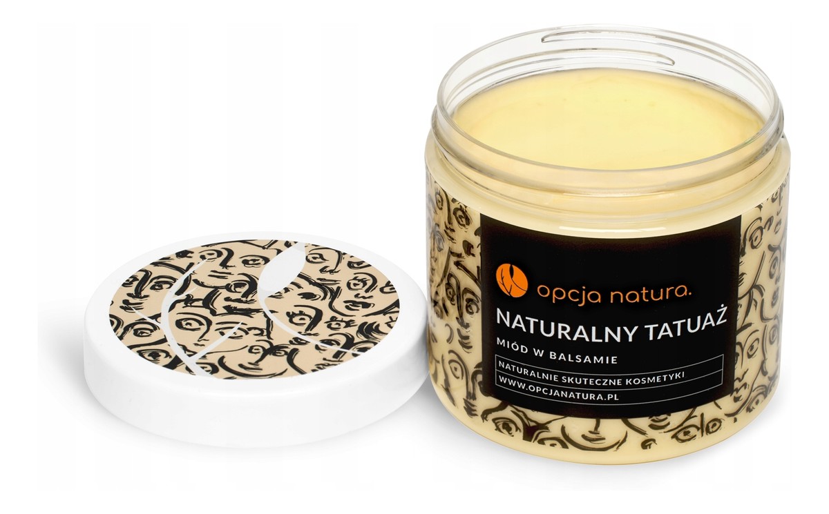 Miód w balsamie na tatuaż