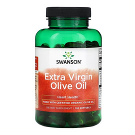 Swanson_olive oil extra virgin 1000mg 120 kapsułek