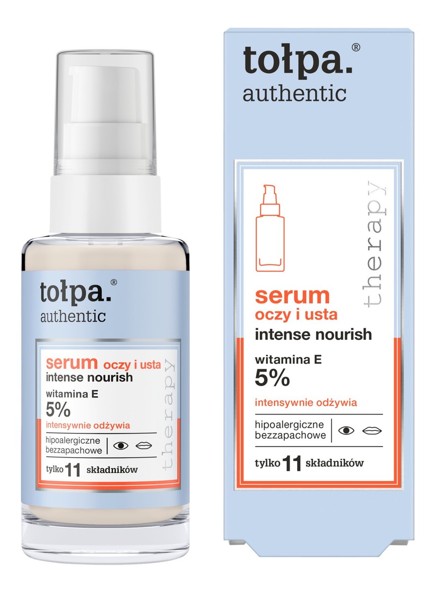 Authentic serum oczy i usta intense nourish-intensywnie odżywia (5% beta-witamina e)