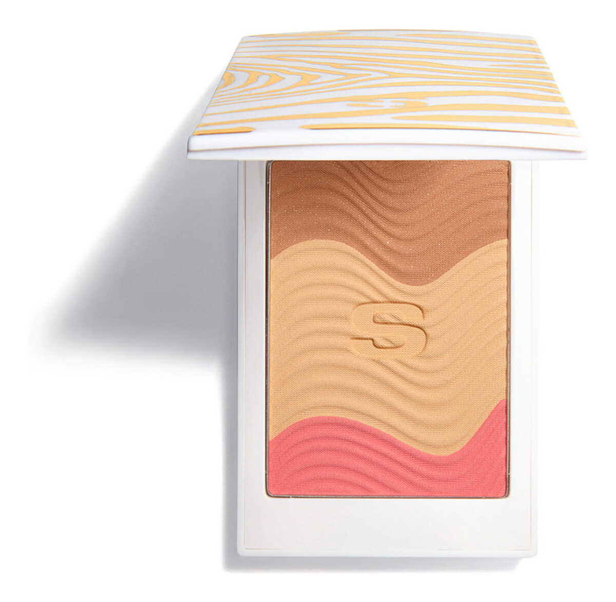 Zestaw 3 pudrów brązujących do twarzy peche doree 11g