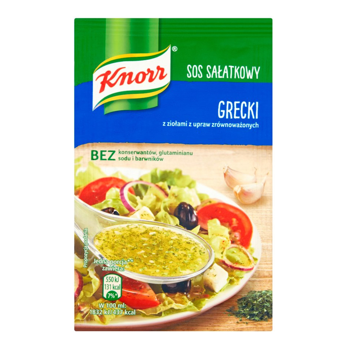 Knorr Sos sałatkowy grecki 8g