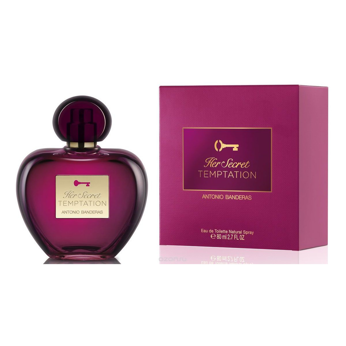 Antonio Banderas Her Secret Temptation Woda toaletowa 80ml