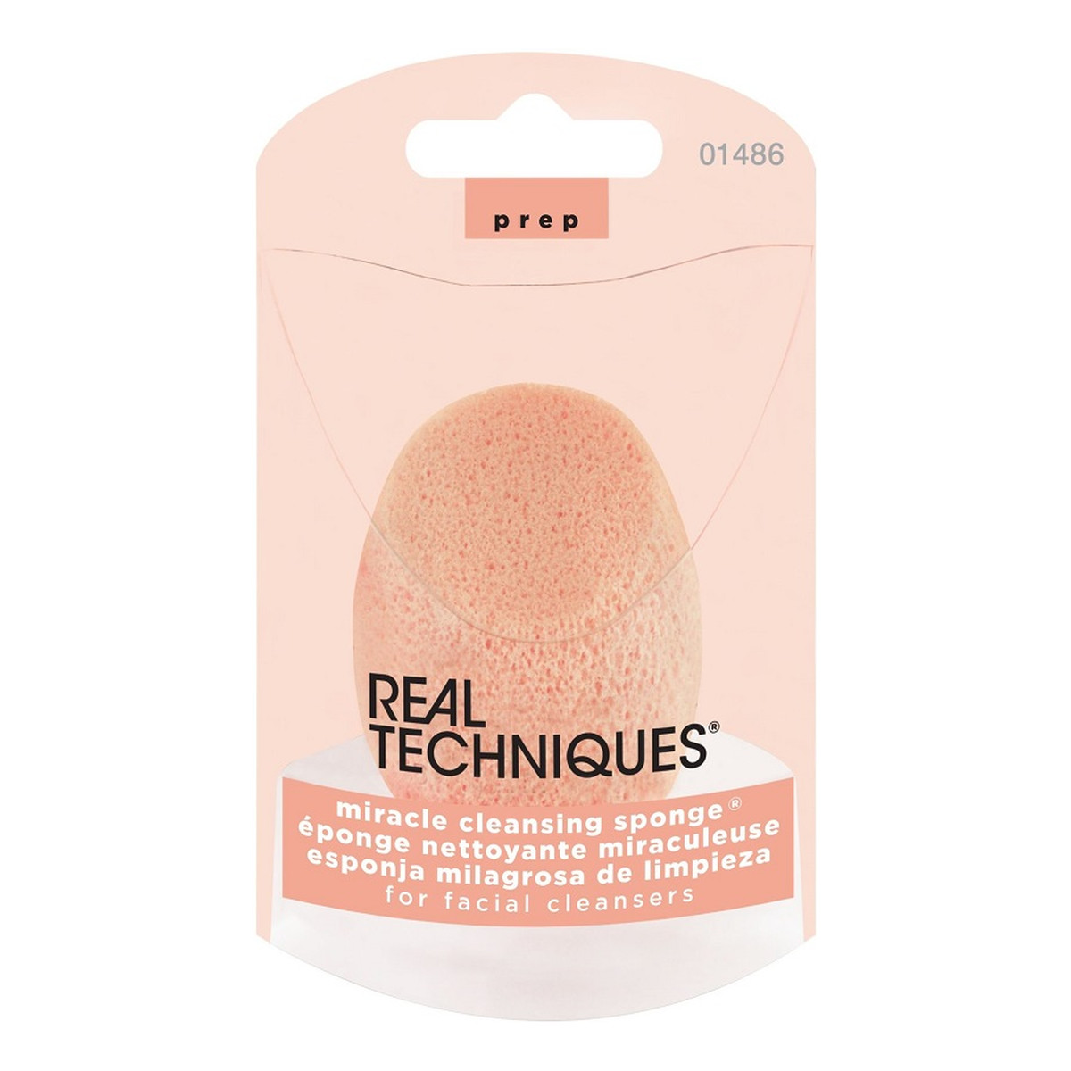 Real Techniques Miracle Cleansing Sponge Gąbeczka do mycia twarzy