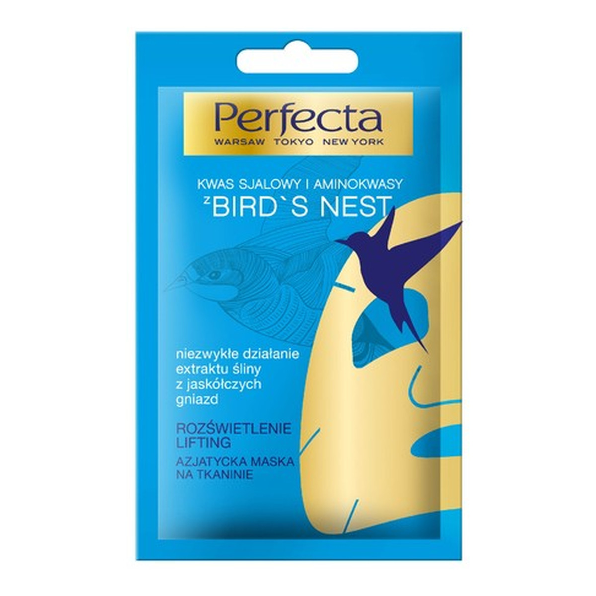 Perfecta BIRD'S NET MASECZKA w płachcie DO TWARZY