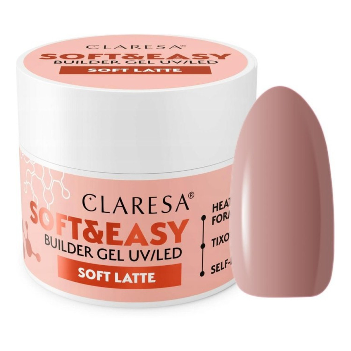 Claresa Soft & Easy Żel budujący BUILDER GEL 12g