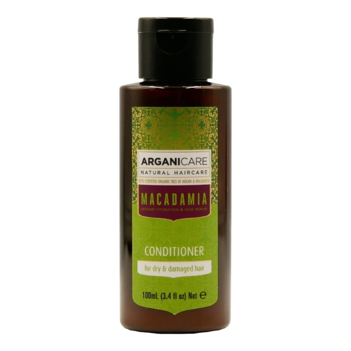 Arganicare Macadamia mini odżywka do suchych i zniszczonych włosów 100ml