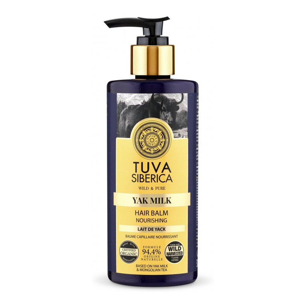 Natura Siberica Tuva Siberica Yak Milk wzmacniająca odżywka do włosów 300ml