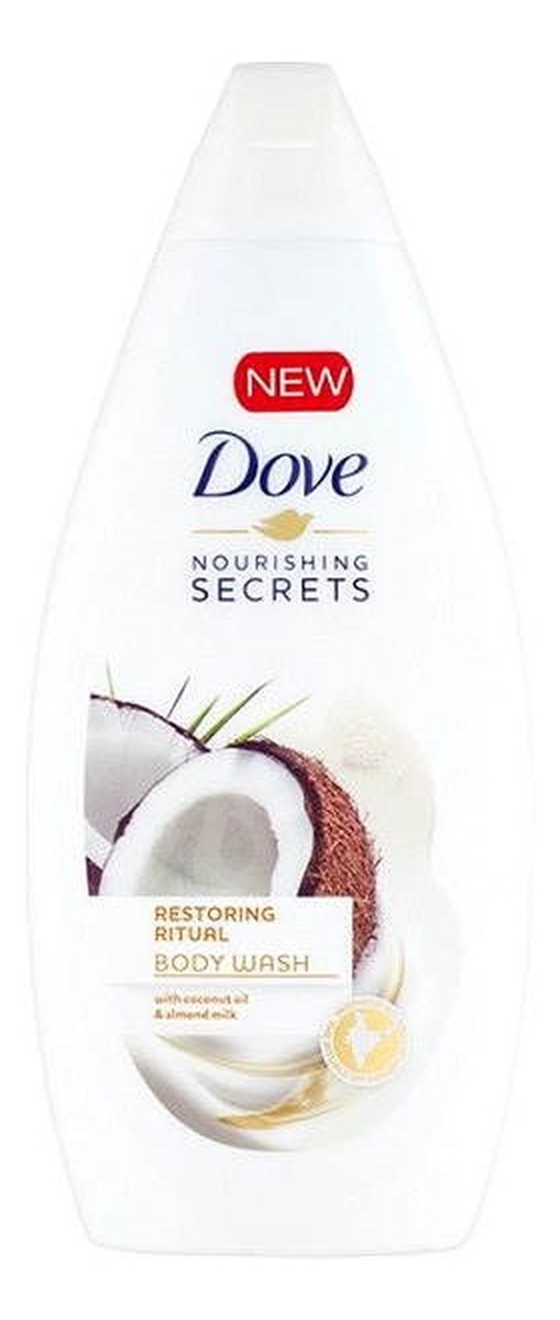 Dove żel pod prysznic Nourishing Secrets Restoring Ritual Coconut Oil & Almond Milk