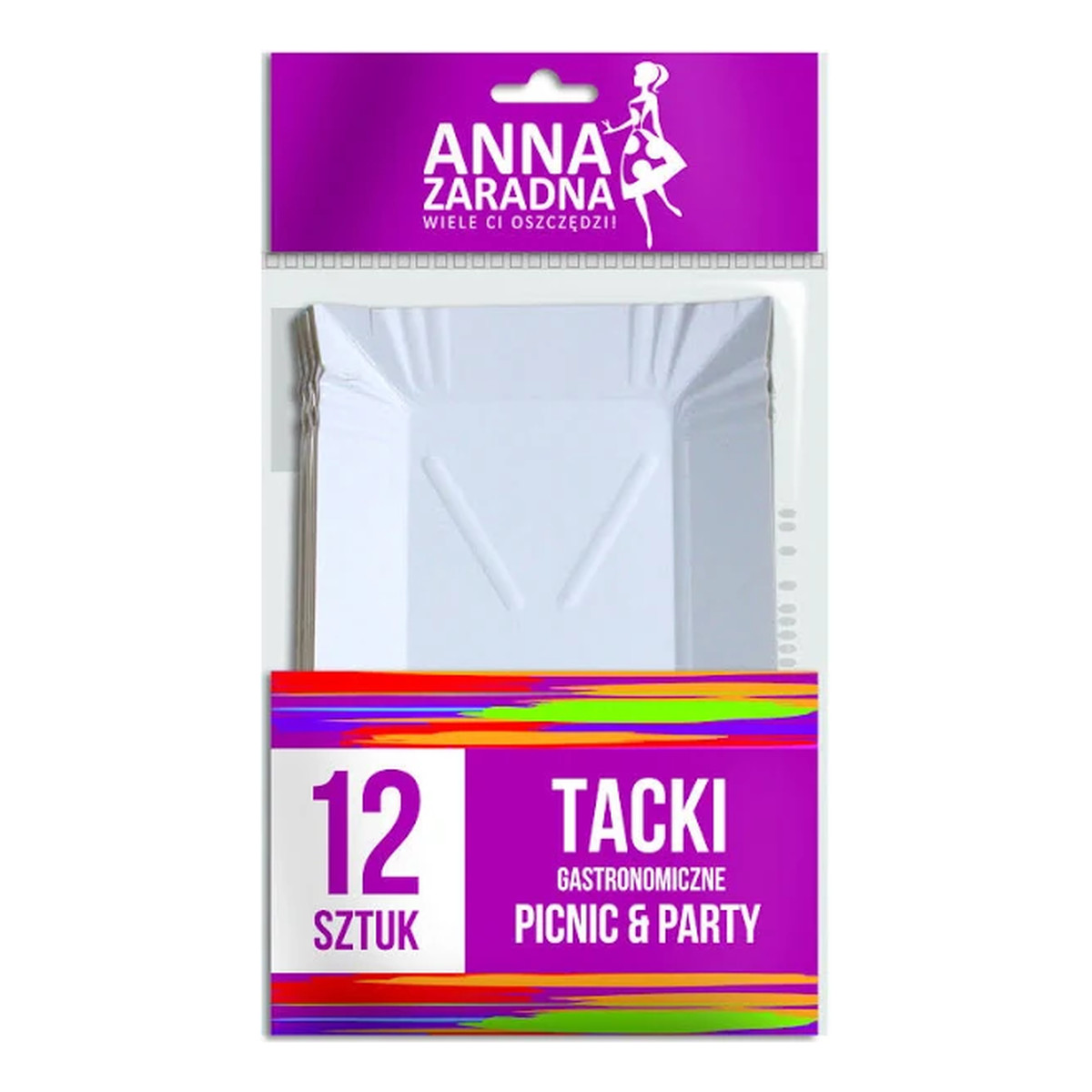 Anna Zaradna Talerzyk -Tacka 12szt