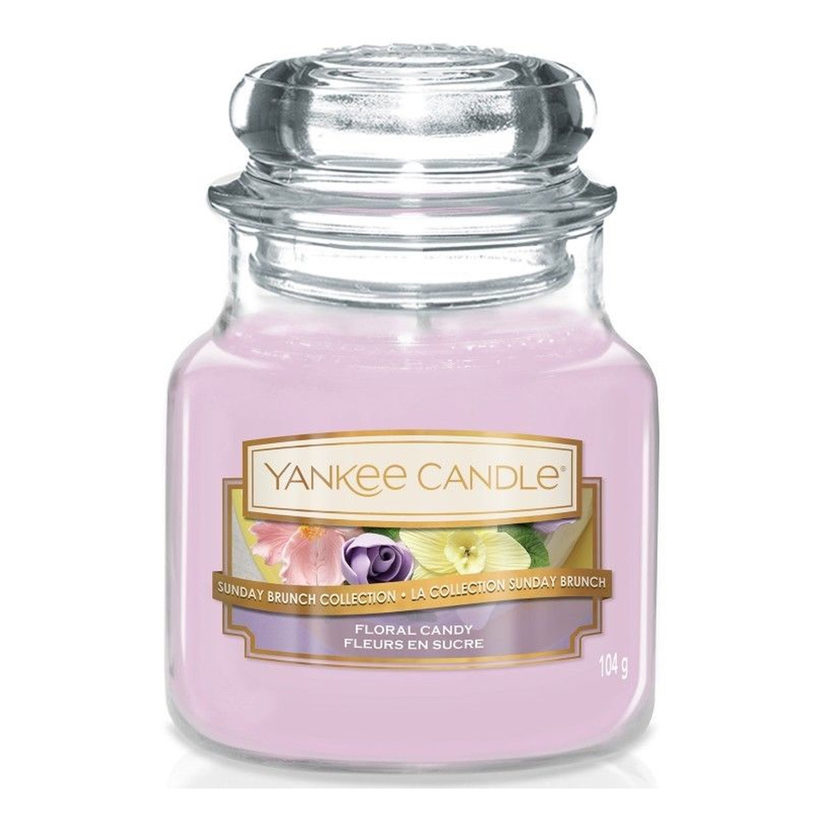 Yankee Candle Small Jar mała świeczka zapachowa Floral Candy 104g