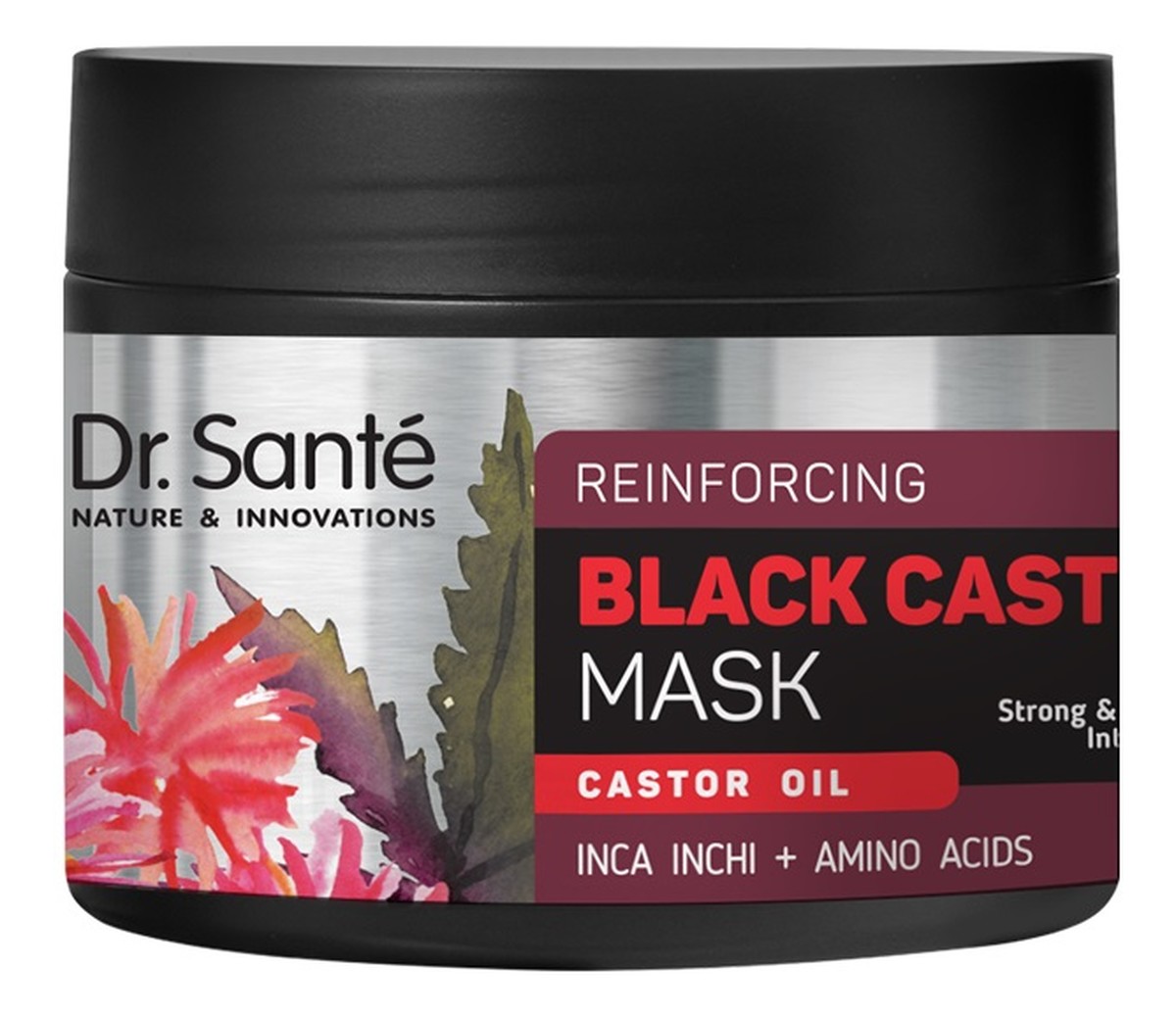 Black castor oil mask regenerująca maska do włosów z olejem rycynowym