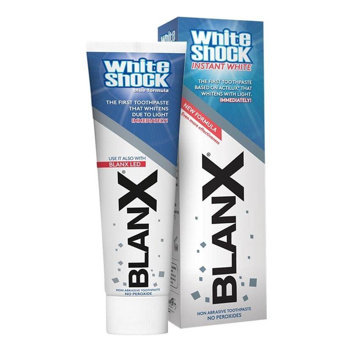 BlanX White Shock Natychmiastowa Biel wybielająca pasta do zębów 75ml