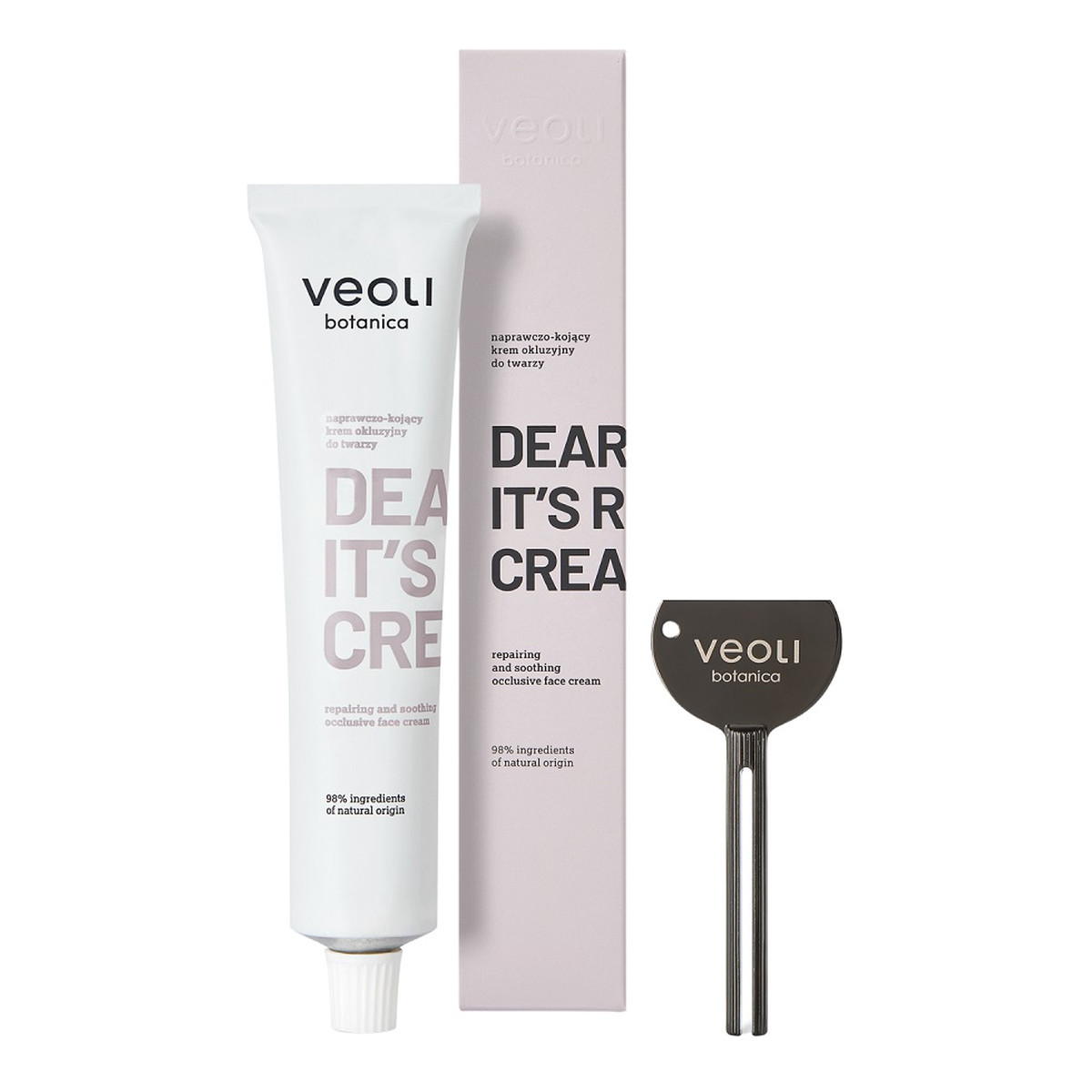 Veoli Botanica Dear Skin It’S Rich Cream naprawczo-kojący Krem okluzyjny do twarzy 75ml