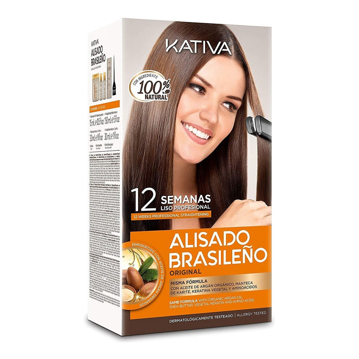 Kativa Brazilian Straightening Zestaw do keratynowego prostowania włosów