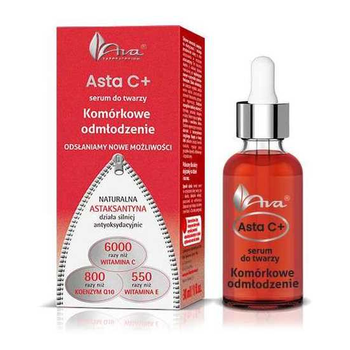 Ava Laboratorium Asta C+ Serum Do Twarzy Komórkowe Odmłodzenie 30ml