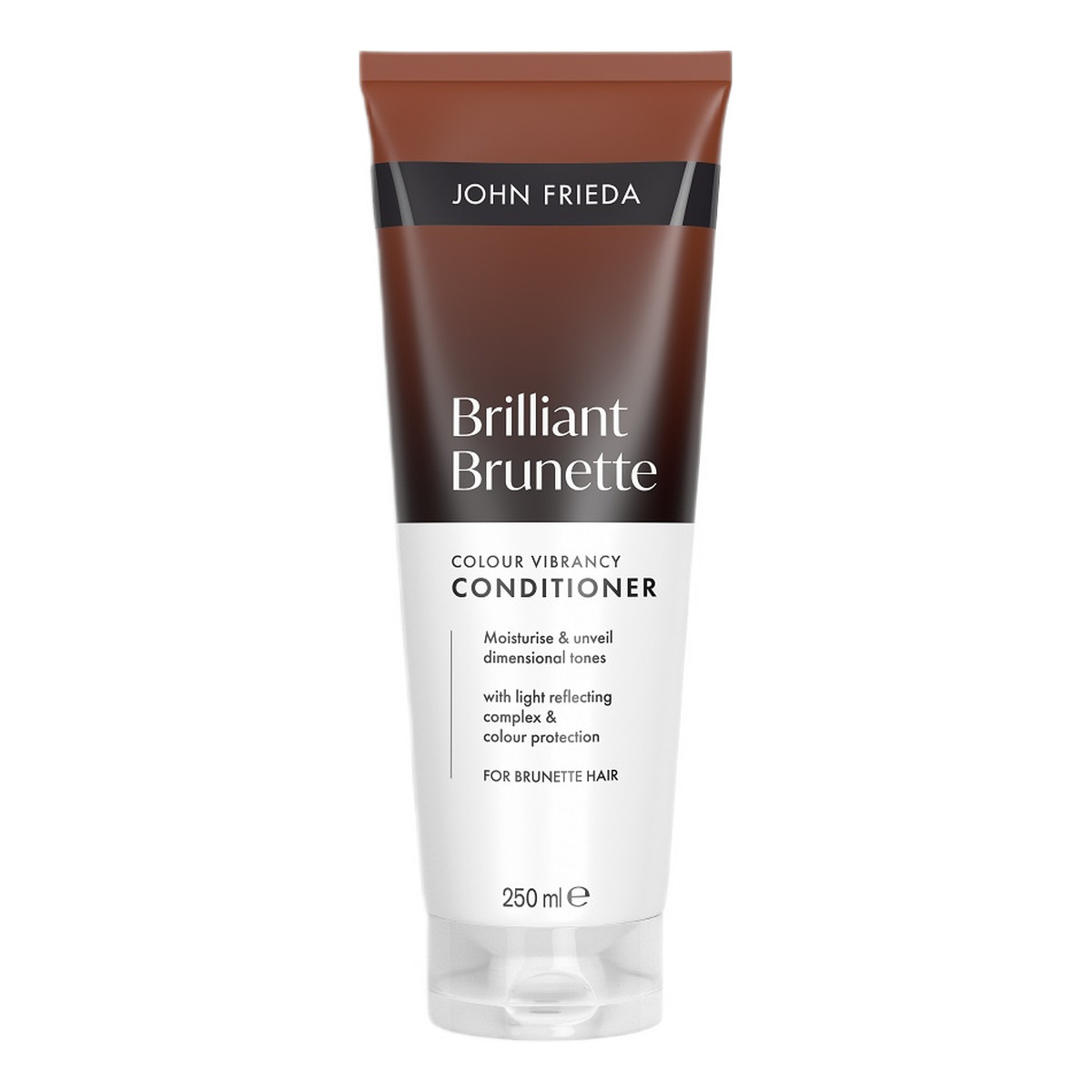 John Frieda Brilliant Brunette odżywka do włosów brązowych 250ml