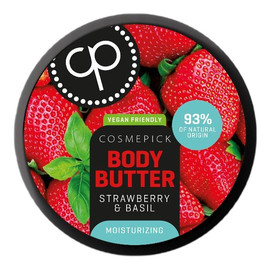 Body butter masło do ciała z truskawką i bazylią