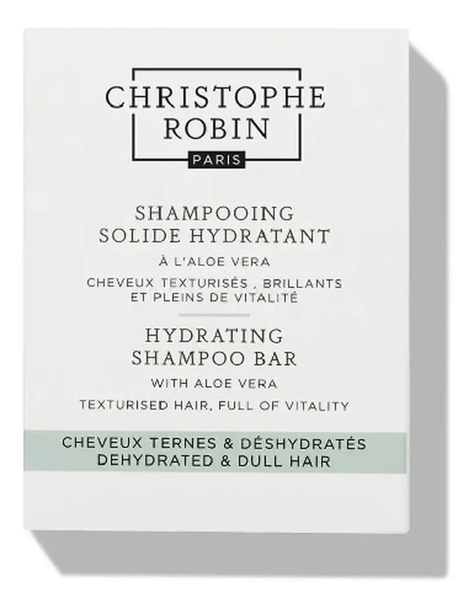 Hydrating Shampoo Bar With Aloe Vera Delikatnie oczyszczający szampon w kostce do włosów i ciała