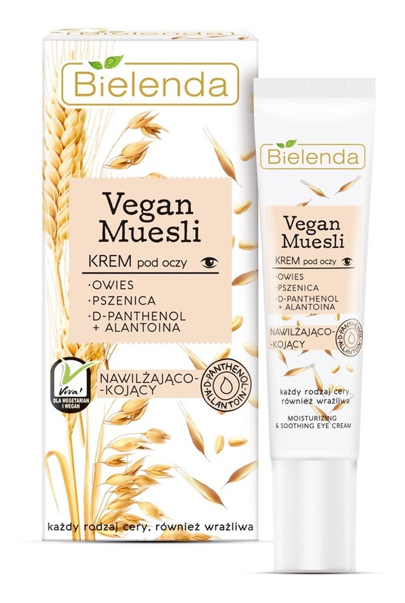 Krem nawilżająco-kojący pod oczy każdy rodzaj cery