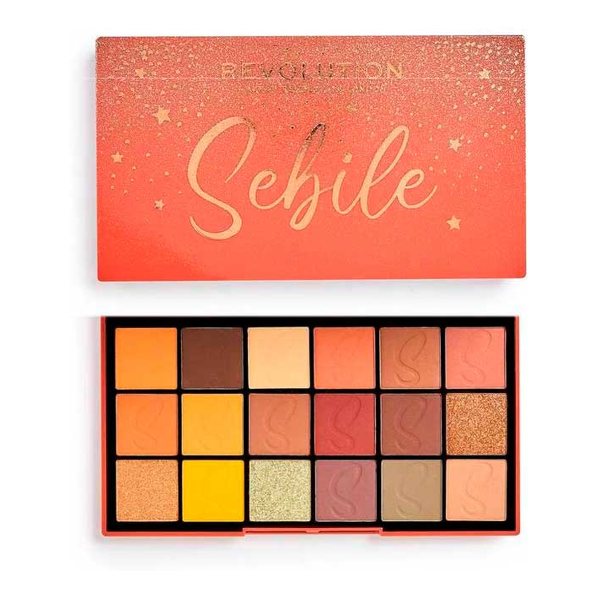 Makeup Revolution X Sebile 2 Paleta cieni do powiek