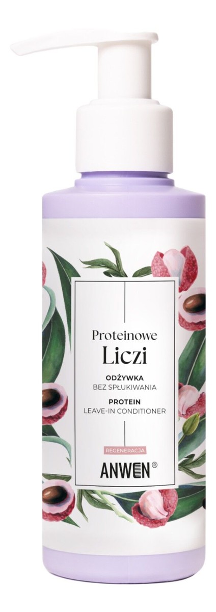 Proteinowe Liczi odżywka do włosów bez spłukiwania
