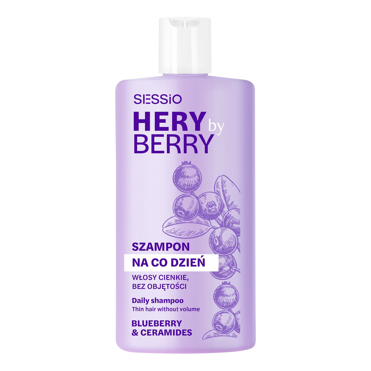 Sessio Hery By Berry Szampon Do Włosów Cienkich 300ml