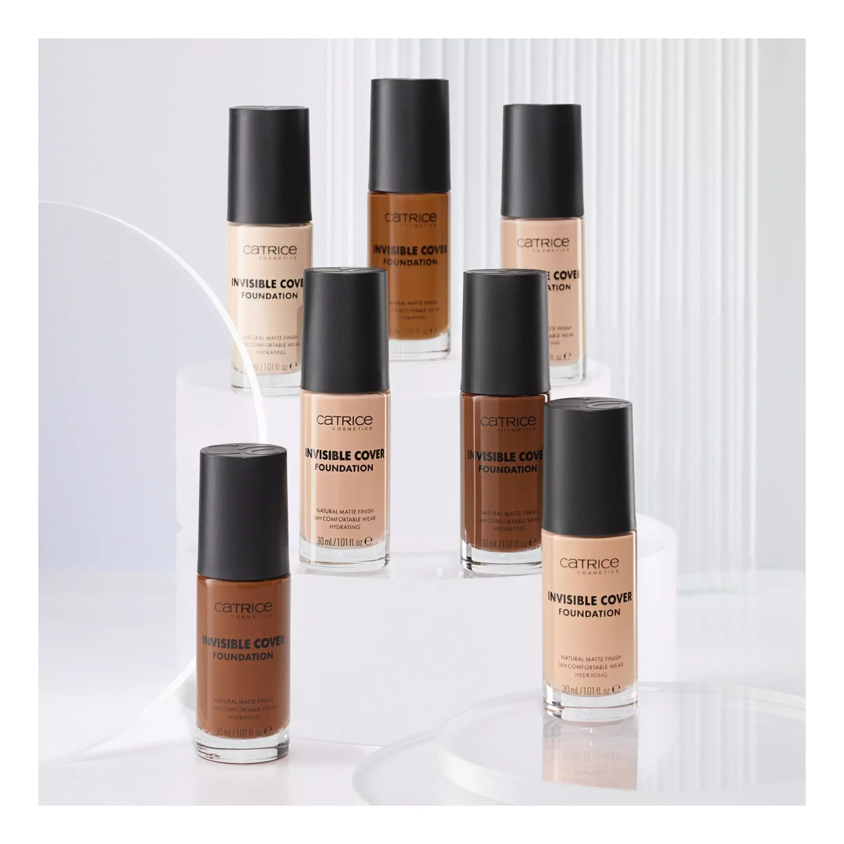 Catrice Invisible Cover Foundation Podkład matujący do twarzy 30ml