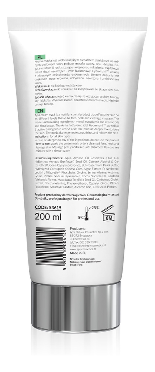 Mask Regenerująca kremo-maska do masażu twarzy