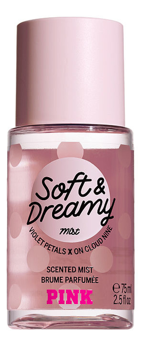 Pink Soft & Dreamy mini mgiełka zapachowa
