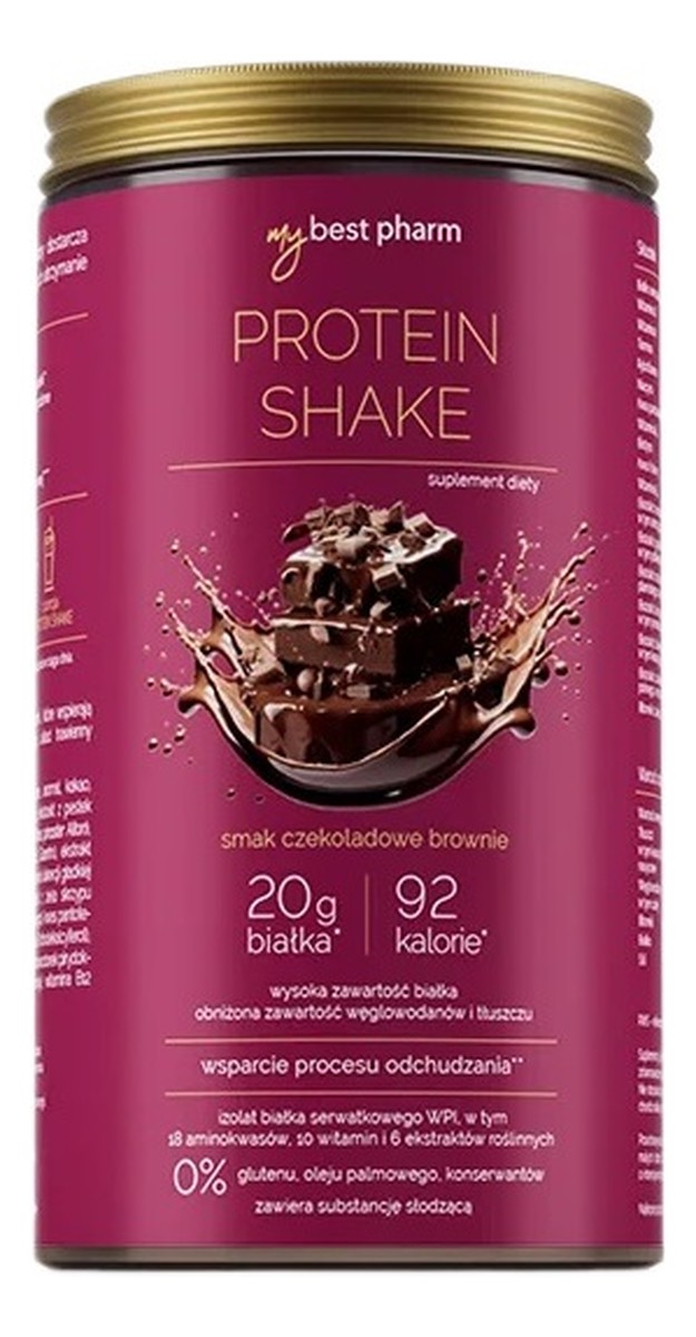 Proteinshake proteinowy shake czekoladowe brownie