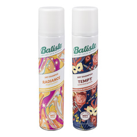 Zestaw radiance + tempt suche szampony do włosów 200ml + 200ml