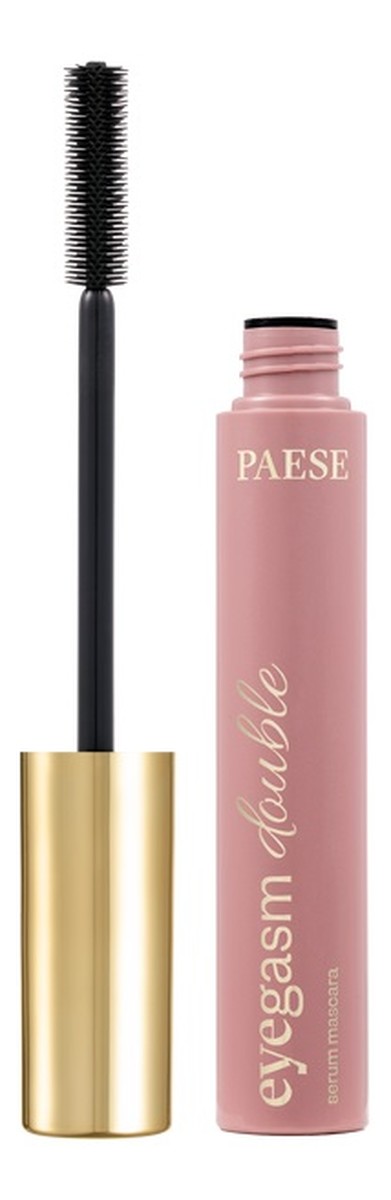 Eyegasm double serum tusz do rzęs black