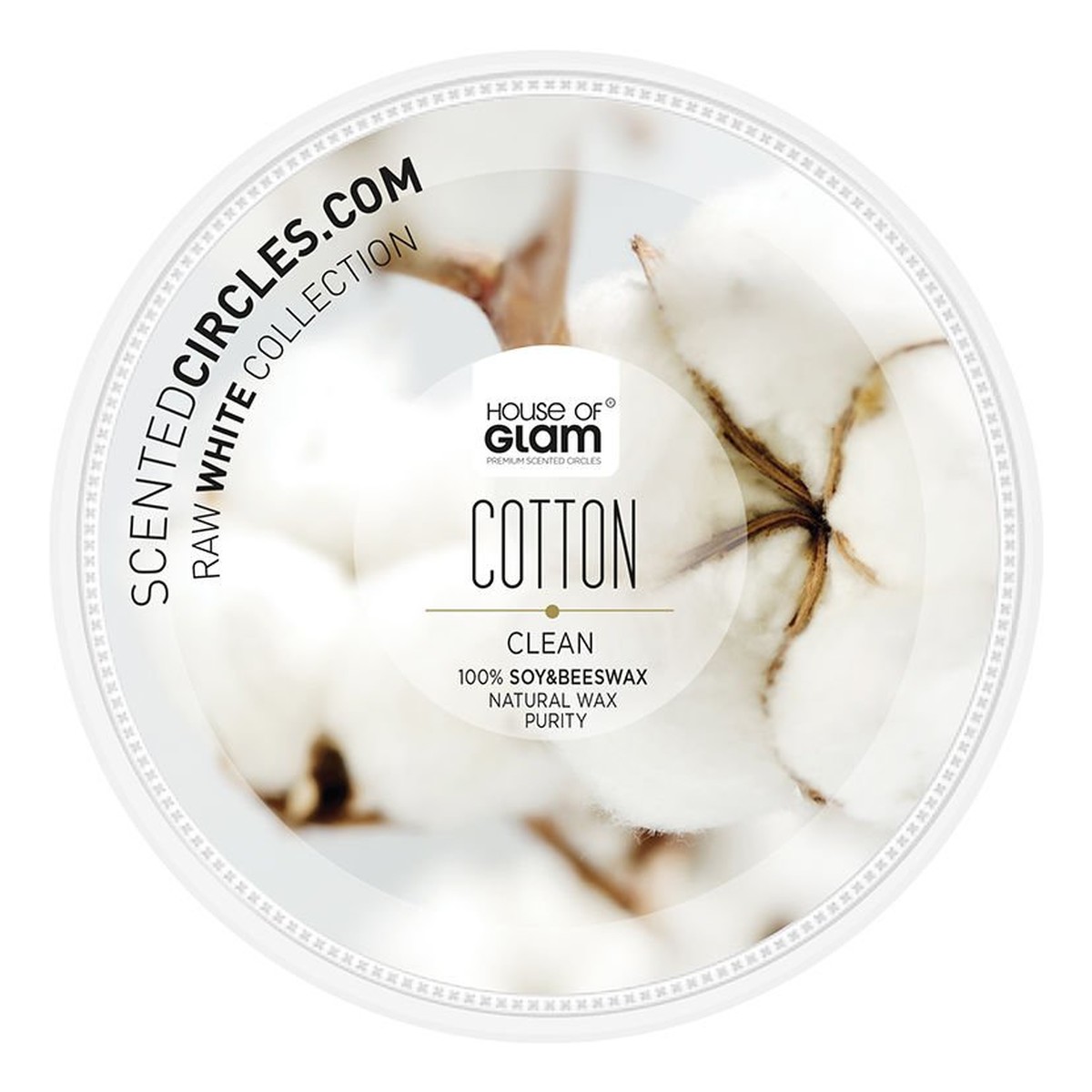 House Of Glam Świeca zapachowa Clean Cotton 200g