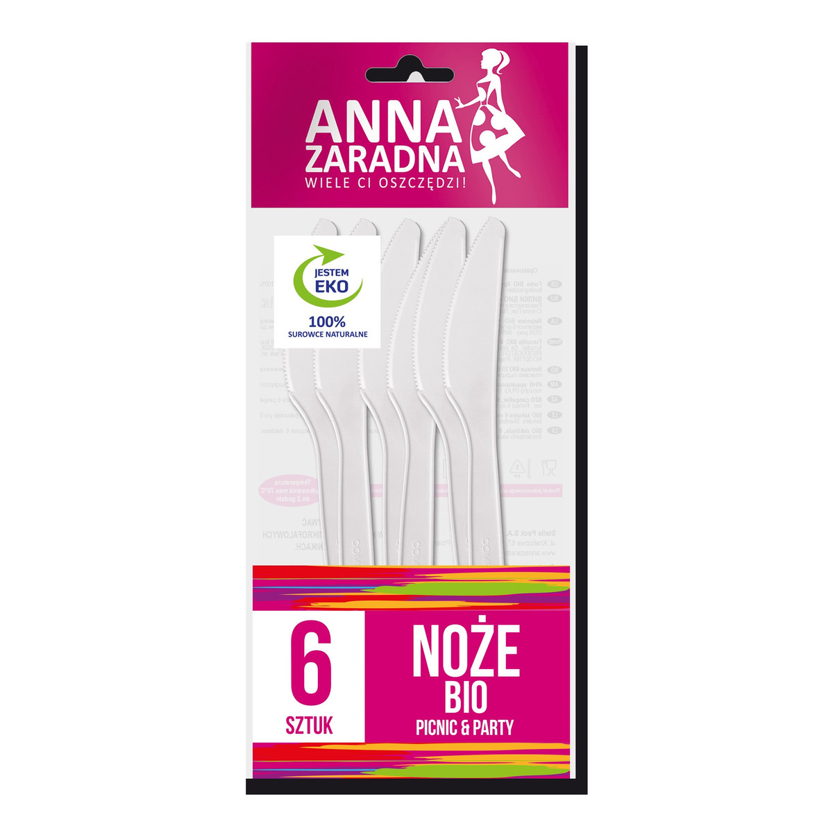 Anna Zaradna Bio Noże 6 szt