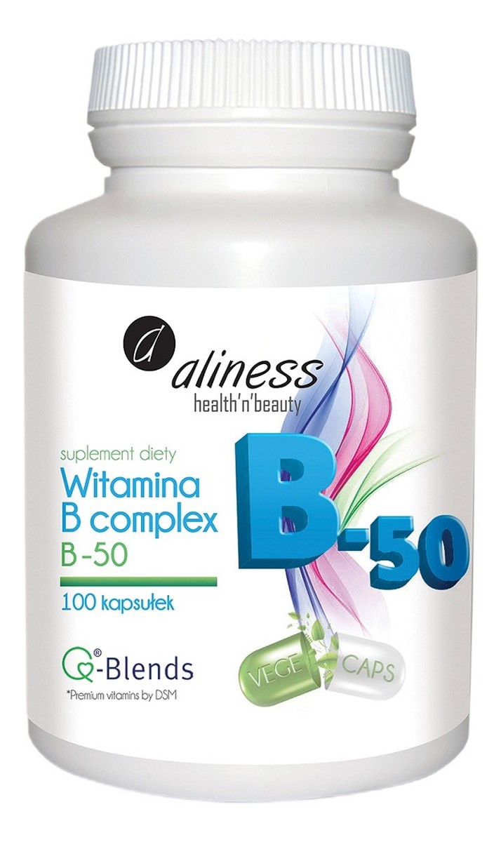 Witamina b complex b-50 suplement diety 100 kapsułek