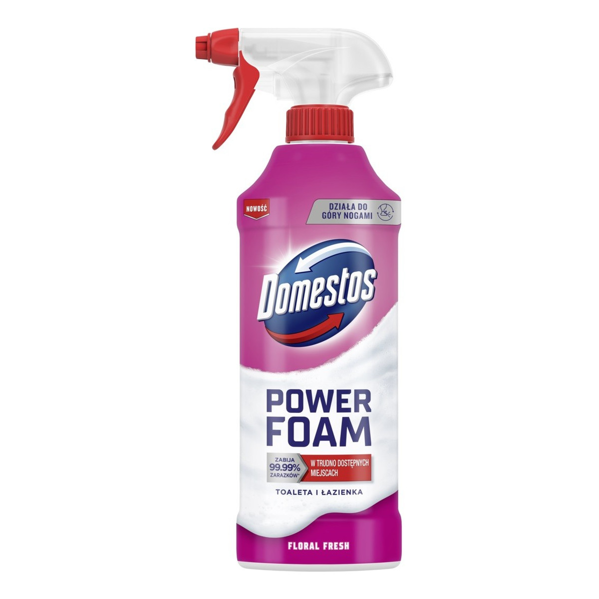 Domestos Power Foam piana do czyszczenia toalety floral 435ml