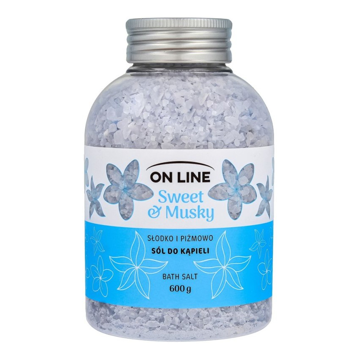 On Line Sól do kąpieli SWEET & MUSKY 600g