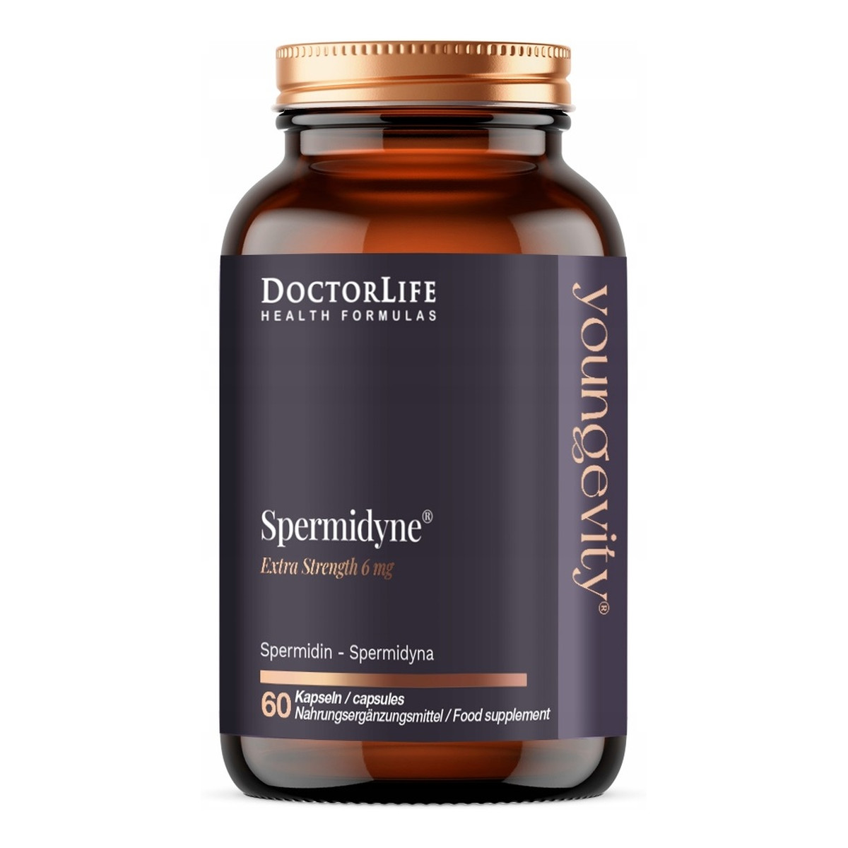 Doctor Life Spermidine 6mg suplement diety 60 kapsułek