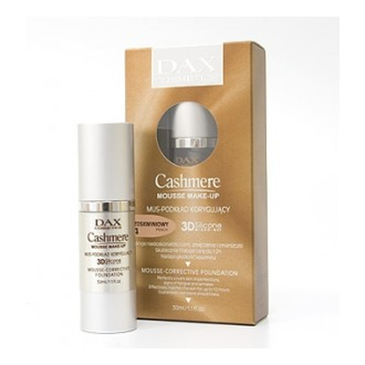 Cashmere Mousse Make-up Podkład Do Twarzy Korygujący 30ml