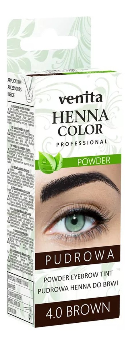 Powder pudrowa henna do brwi