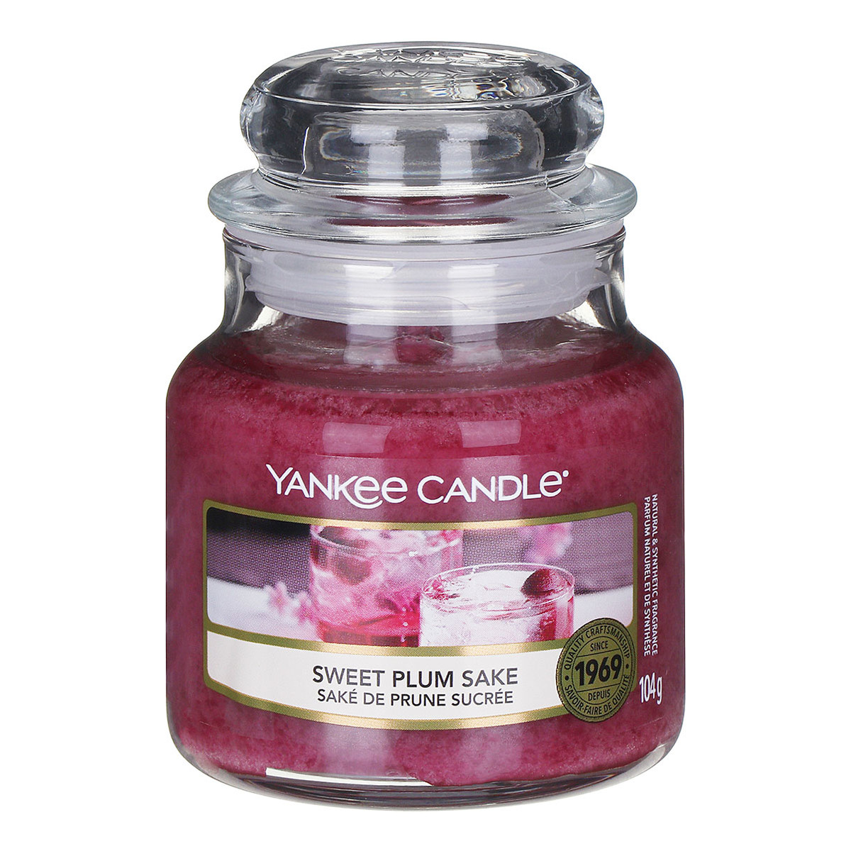 Yankee Candle Świeca zapachowa Sweet Plum Sake 104g